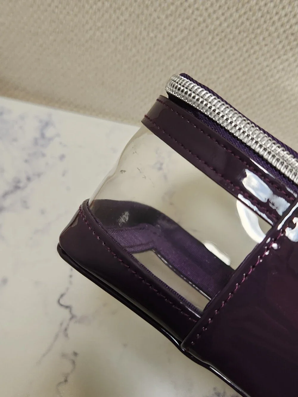 Anisa Beauty The Beauty Case Clear Makeup Toiletries Bag